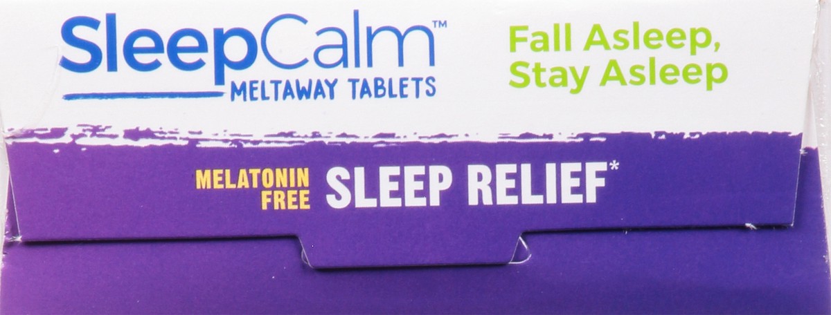 slide 3 of 9, Boiron Sleep Calm Unflavored Sleep Relief 60 Meltaway Tablets, 1 ct