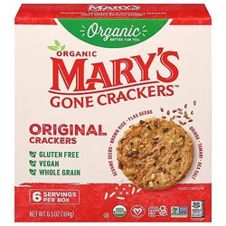 Marys Gone Crackers Organic Original Crackers - 6.5 Oz