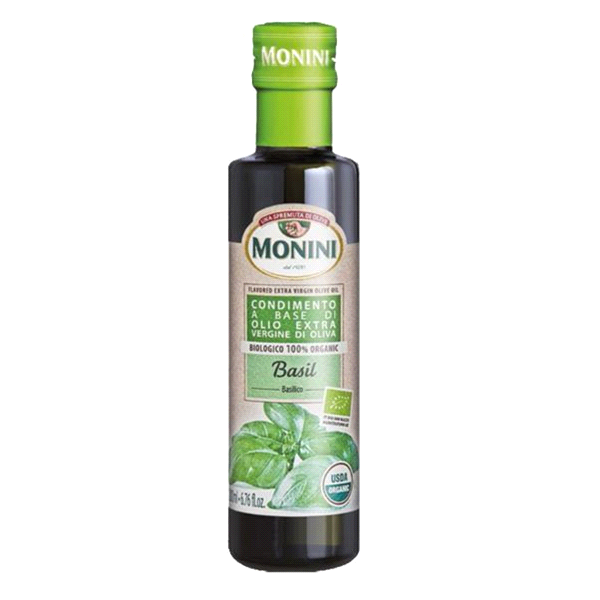 slide 1 of 1, Monini Basil Flavored Extra Virgin Olive Oil, 6.76 oz