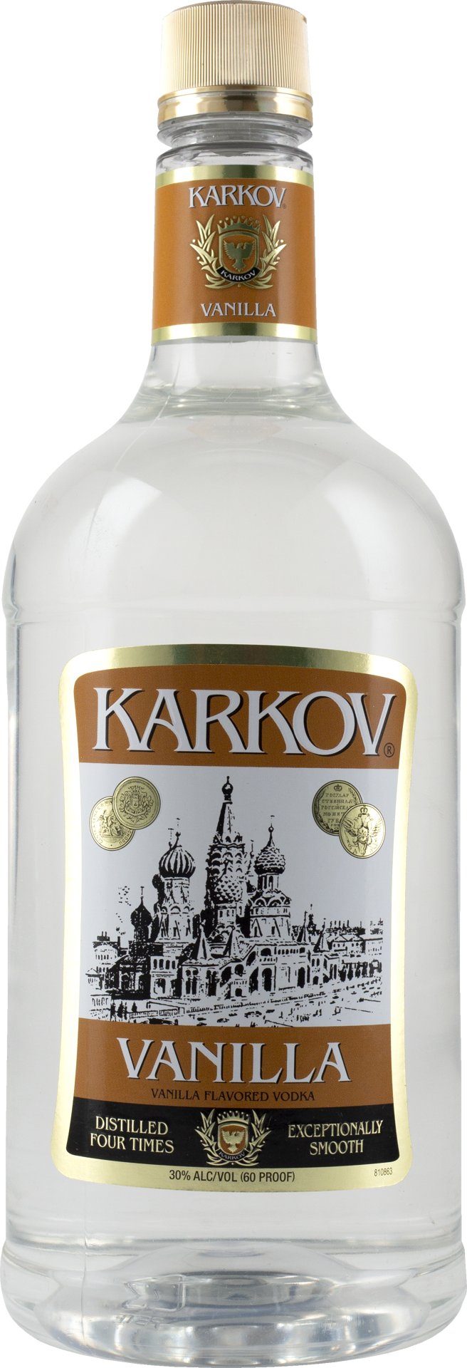 slide 1 of 1, Karkov Vanilla Vodka, 1.75 liter