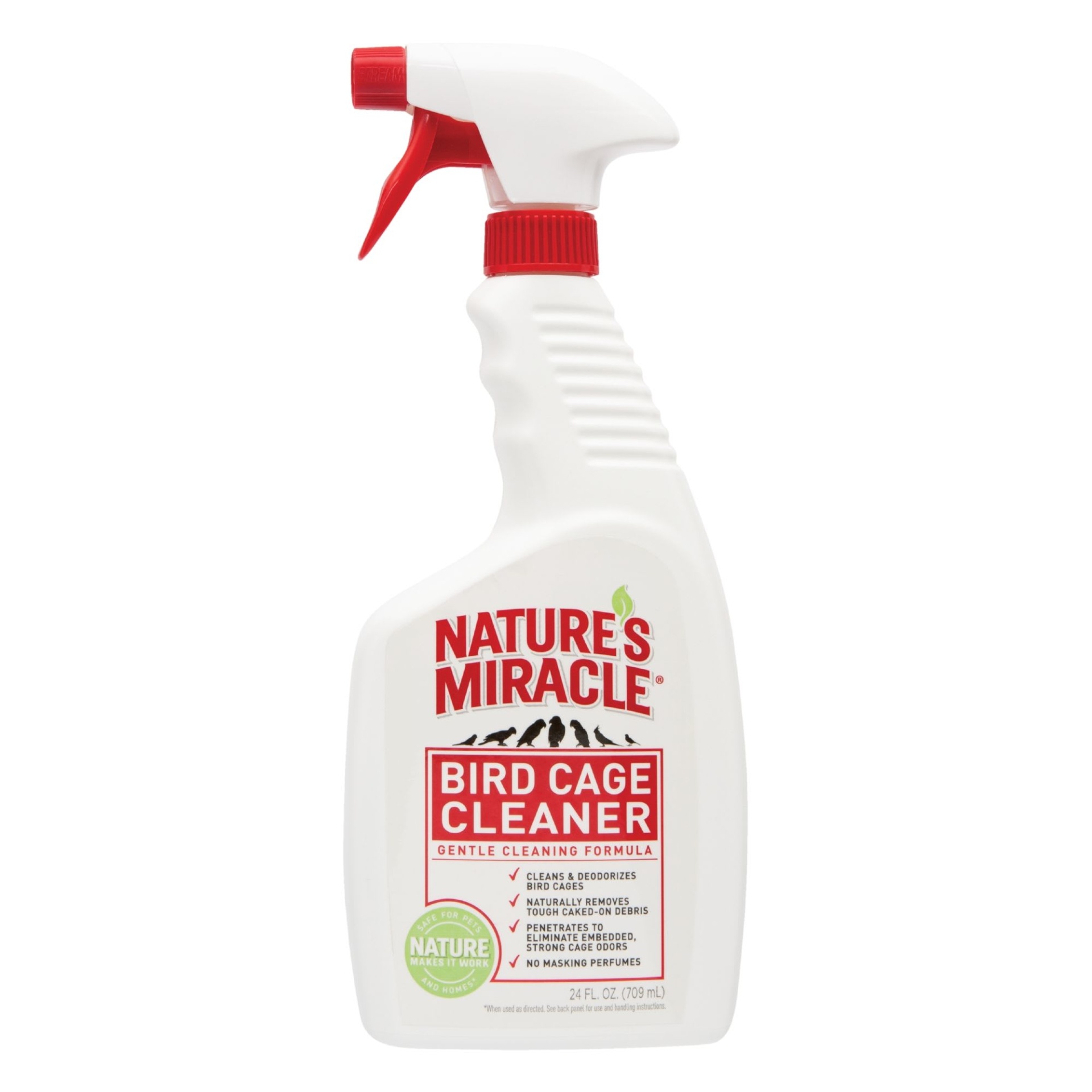 slide 1 of 1, Nature's Miracle Cage Cleaner for Birds, 24 fl oz