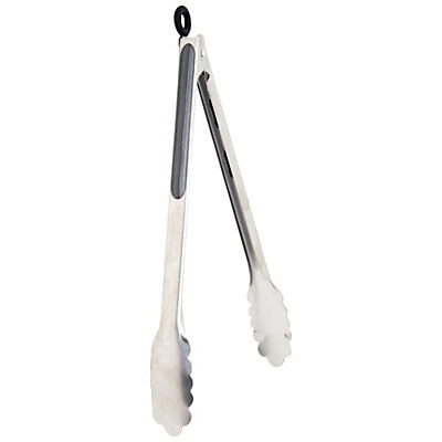 slide 1 of 1, Victoria Ashwood Handle Stainless Steel Food Tong, 1 ct