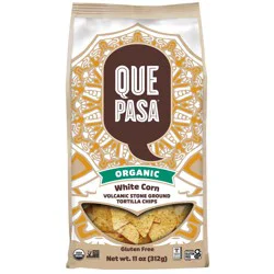 Que Pasa Organic White Chips 11 oz Bag