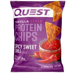 Quest Protein Chips, Spicy Sweet Chili Flavor, Tortilla Style