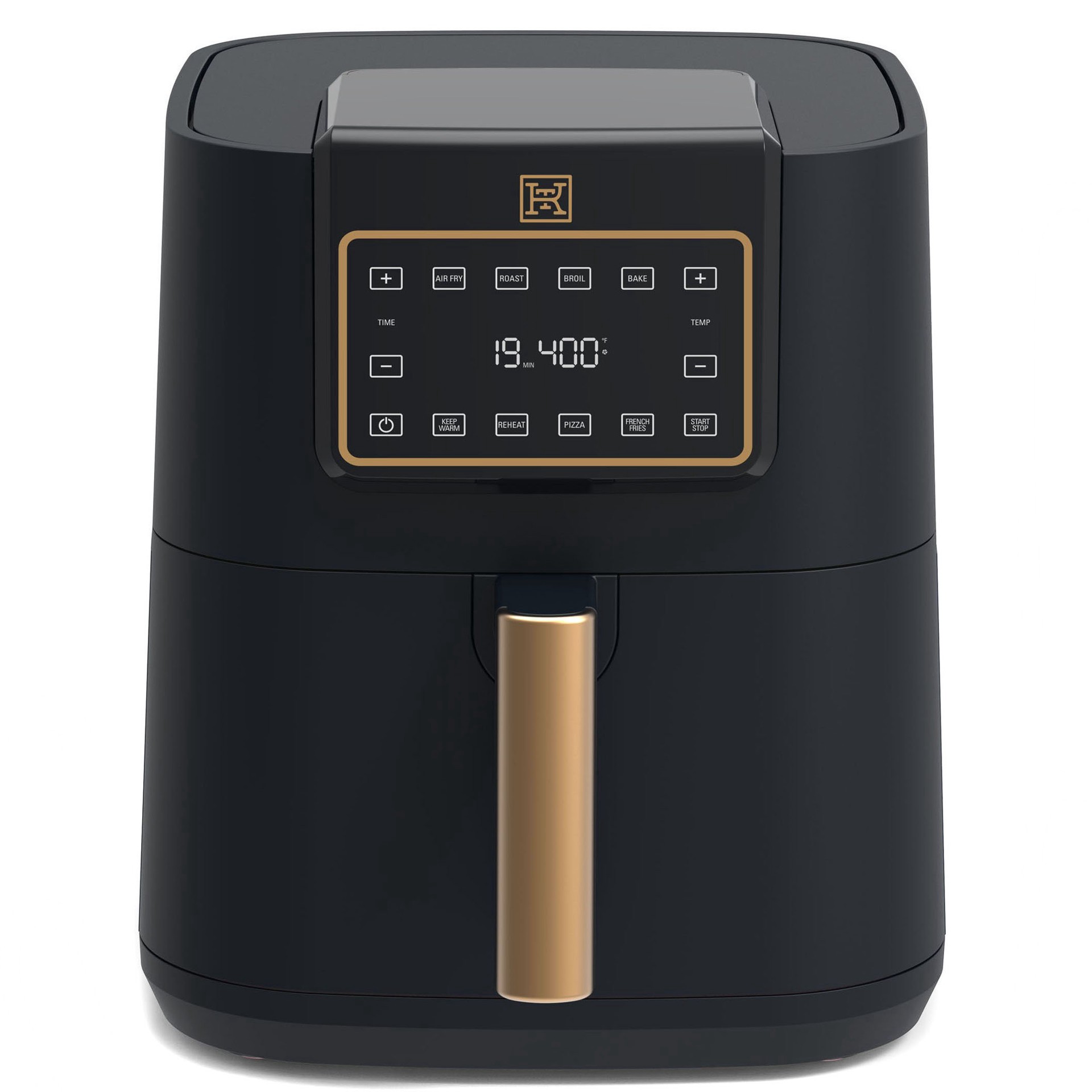 slide 1 of 1, Kitchen & Table by H-E-B Digital Air Fryer - Black, 8 qt
