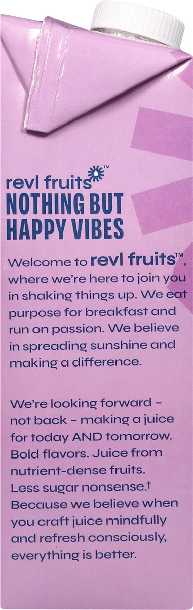 slide 2 of 13, Revl Fruits REVL 32oz 100% Juice Cranberry Pomegranate Acai, 32 fl oz
