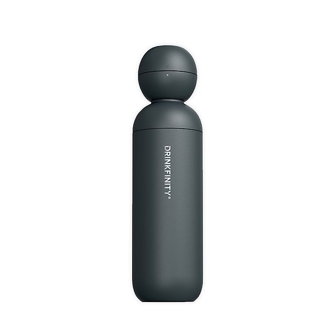 slide 1 of 3, DRINKFINITY Water Bottle - Onyx, 20 oz