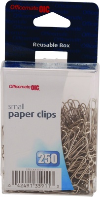 slide 1 of 1, OIC Small Paper Clips, 250 ct