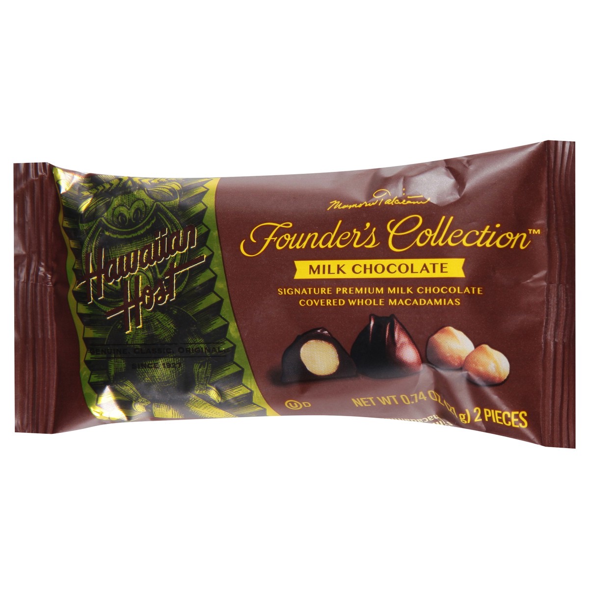 slide 4 of 14, Hawaiian Host Founder's Collection Milk Chocolate 2 ea, 2 ct