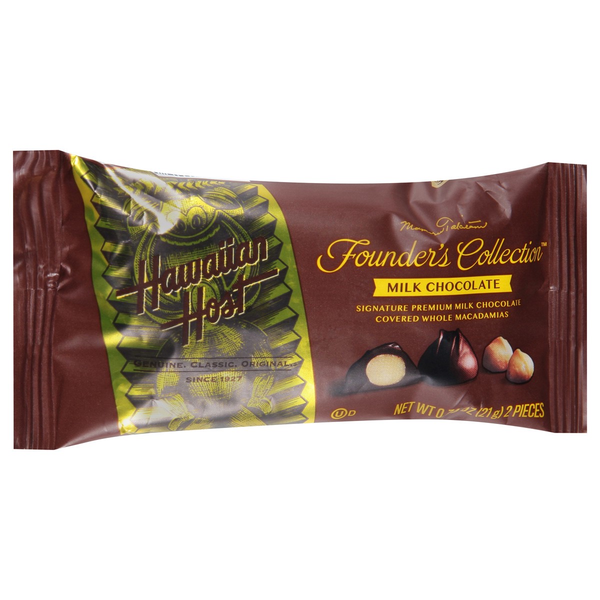 slide 3 of 14, Hawaiian Host Founder's Collection Milk Chocolate 2 ea, 2 ct