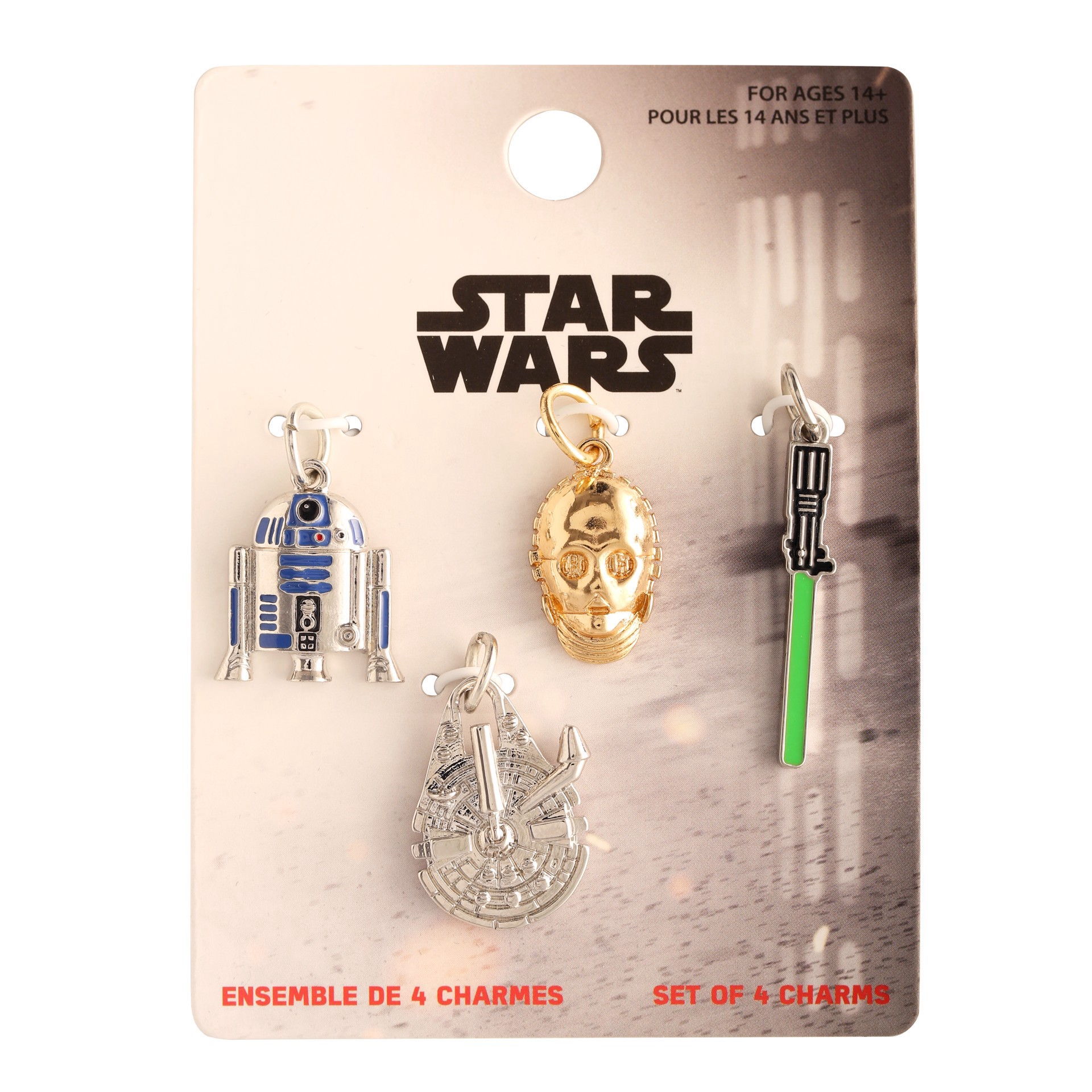 slide 2 of 3, Star Wars Resistance Enamel Charm Set, 1.06 in x 0.49 in x 0.18 in
