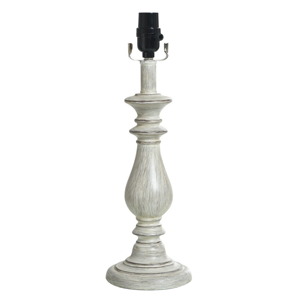 slide 1 of 1, Stylecraft Greyson Poly Table Lamp - Grey, 1 ct