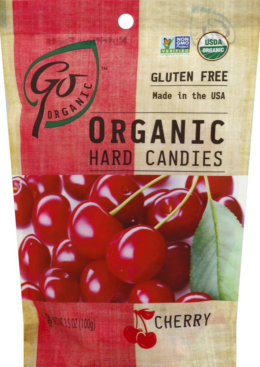 slide 2 of 2, Go Naturally Hard Candies Cherry, 3.5 oz