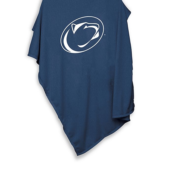 slide 1 of 1, NCAA Penn State Sweatshirt Throw Blanket, 54 in x 84 in