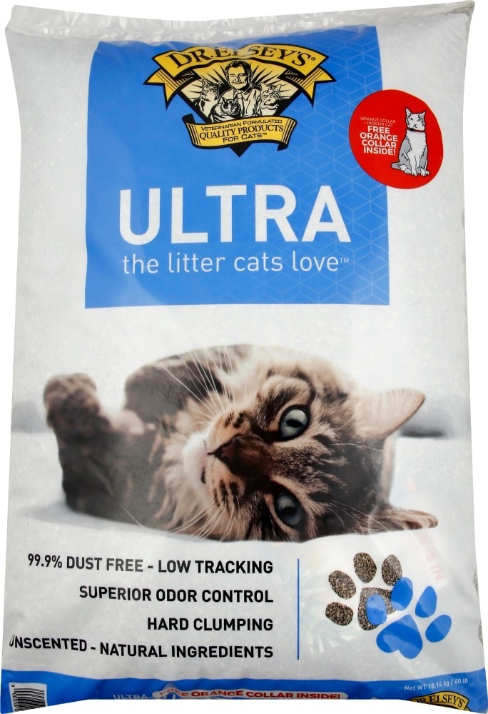 slide 1 of 1, Precious Cat Dr. Elsey's Ultra Scoopable Multi-Cat Litter, 40 lb