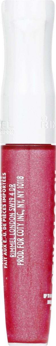 slide 8 of 9, COTY RIMMEL LONDON Rimmel Stay Glossy Lip Gloss - Non-Sticky and Lightweight Formula for Lip Color and Shine - 030 Cake for Breakfast, .18oz, 6 ml