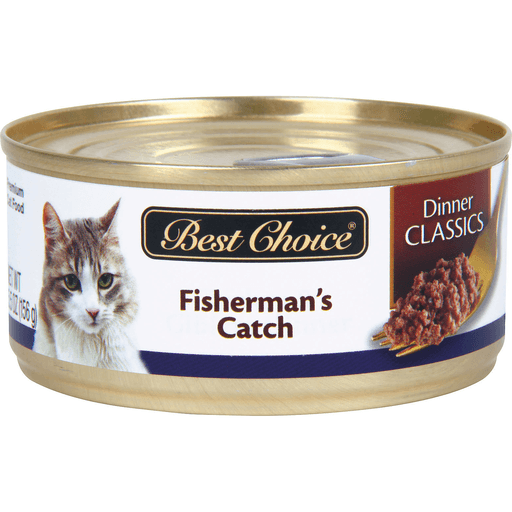 slide 1 of 1, Best Choice Fishermans Catch Dinner Canned Cat Food, 5.5 oz