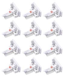 Safety 1st Secure-to-Explore Adhesive Locks, 12 ct