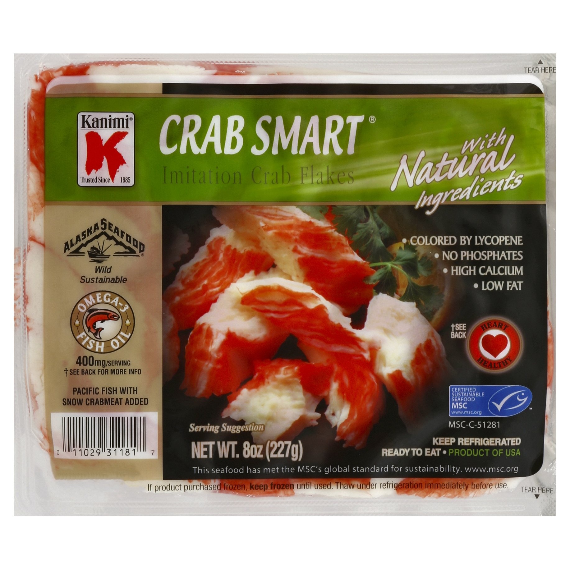 slide 1 of 1, Kanimi Crab Flakes 8 oz, 8 oz