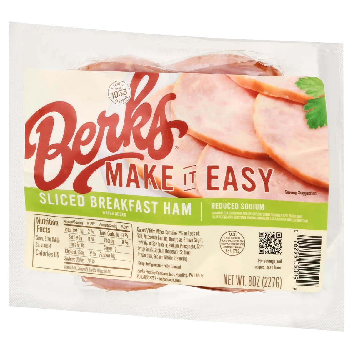 slide 3 of 11, Berks Breakfast Ham Slices, 8 oz