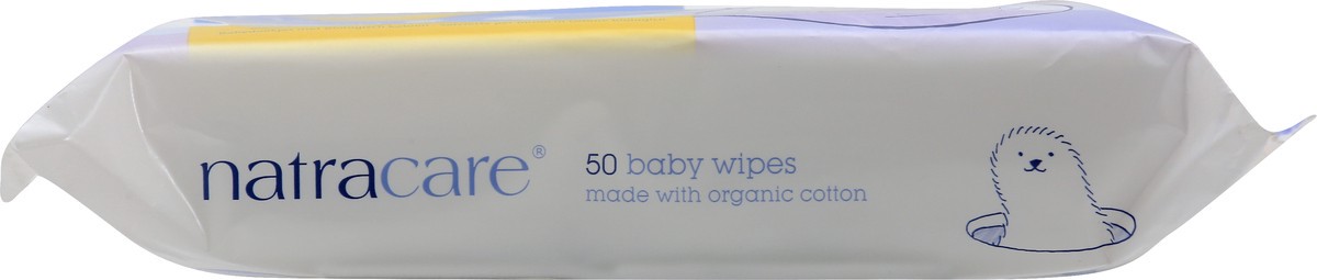 slide 4 of 6, Natracare (Haba) Baby Wipes Organic, 50 ct