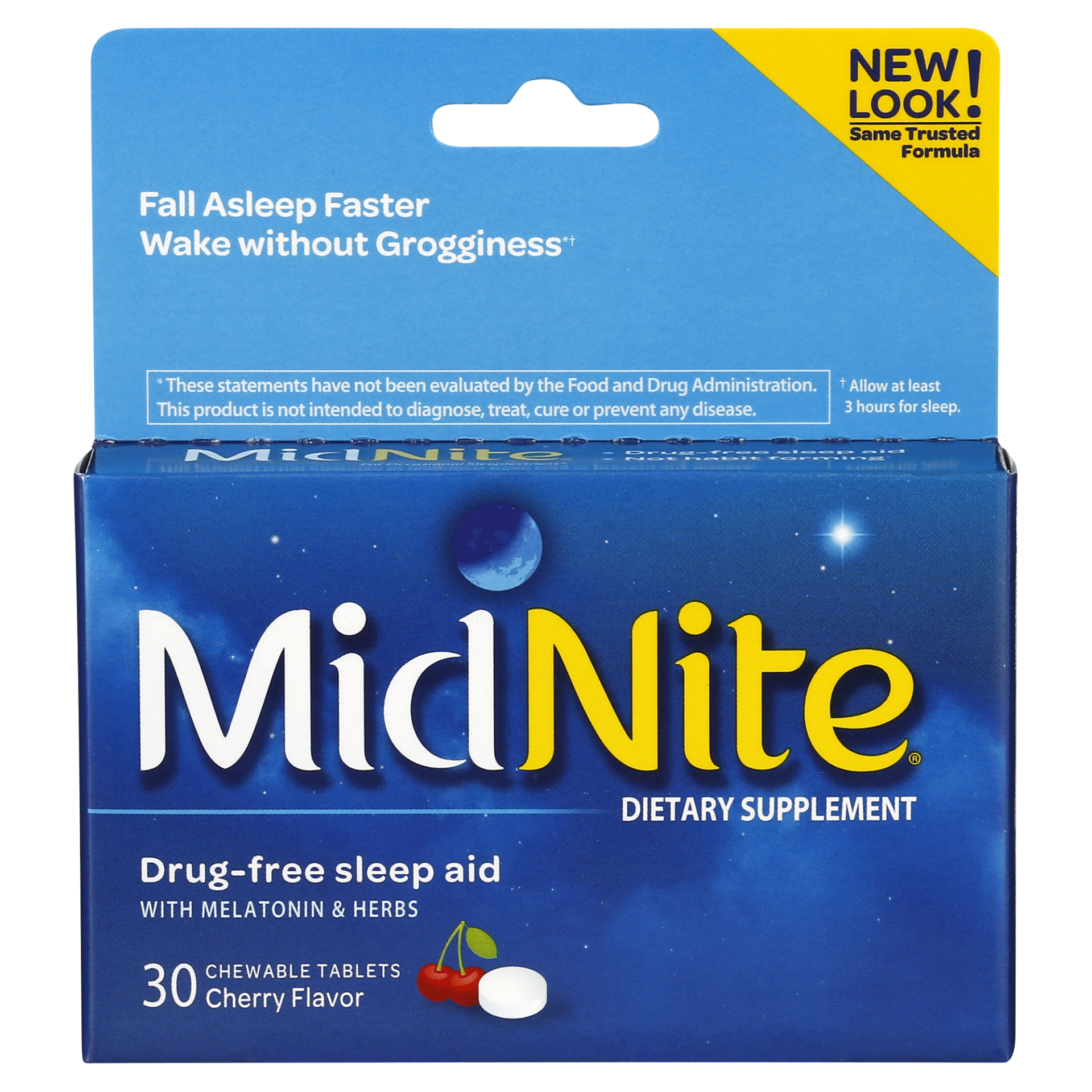 slide 1 of 2, Specialty Sleep Aid With Melatonin & Herbs Cherry Flavor Chewable Tablets, 30 ct