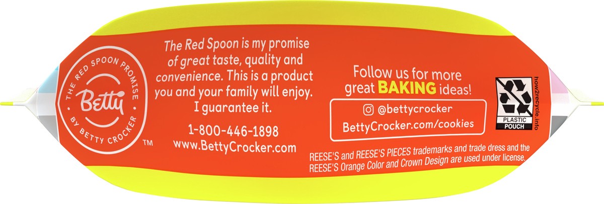slide 2 of 11, Betty Crocker REESE'S PIECES Cookie Mix, Peanut Butter Cookie Mix with REESE''S PIECES Minis and Mini Chocolate Chips, 11.9 oz, 11.9 oz