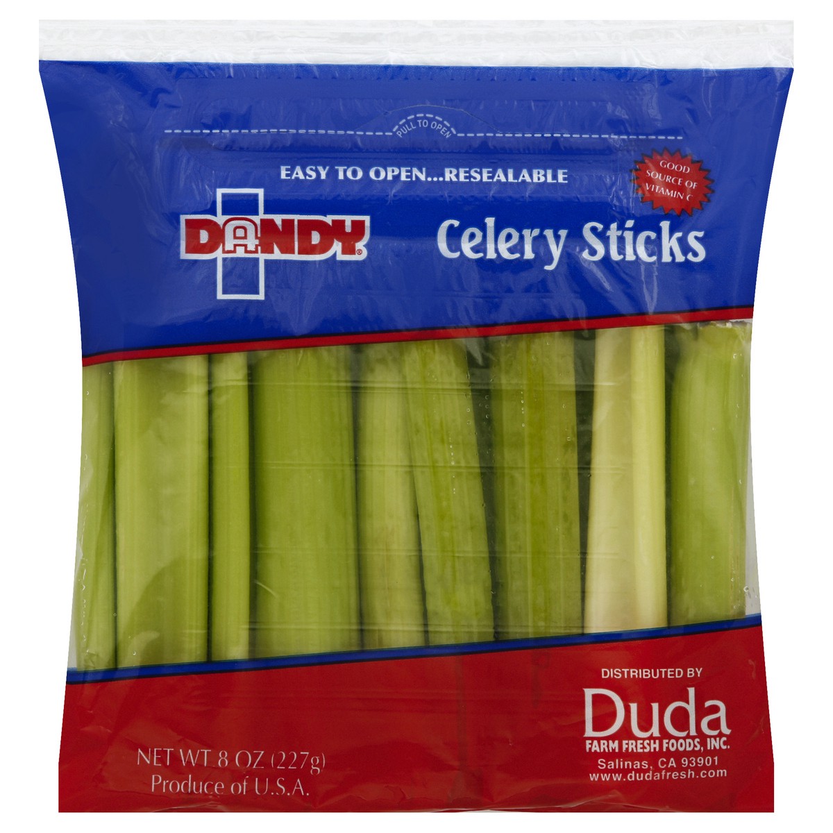 slide 6 of 6, Dandy Duda Farms Dandy Celery Sticks, 8 oz