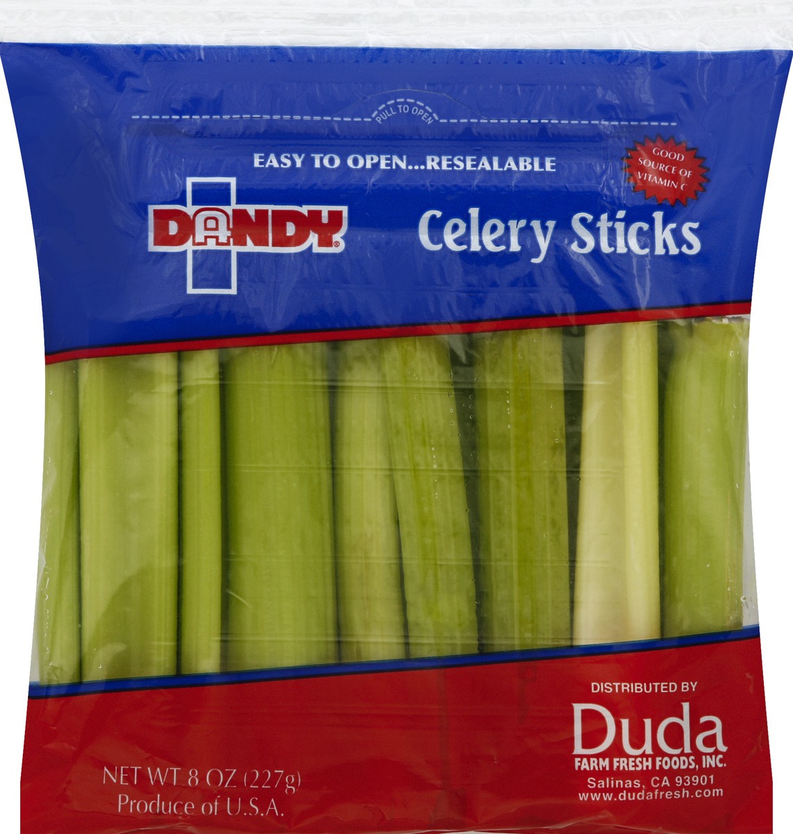 slide 1 of 6, Dandy Duda Farms Dandy Celery Sticks, 8 oz