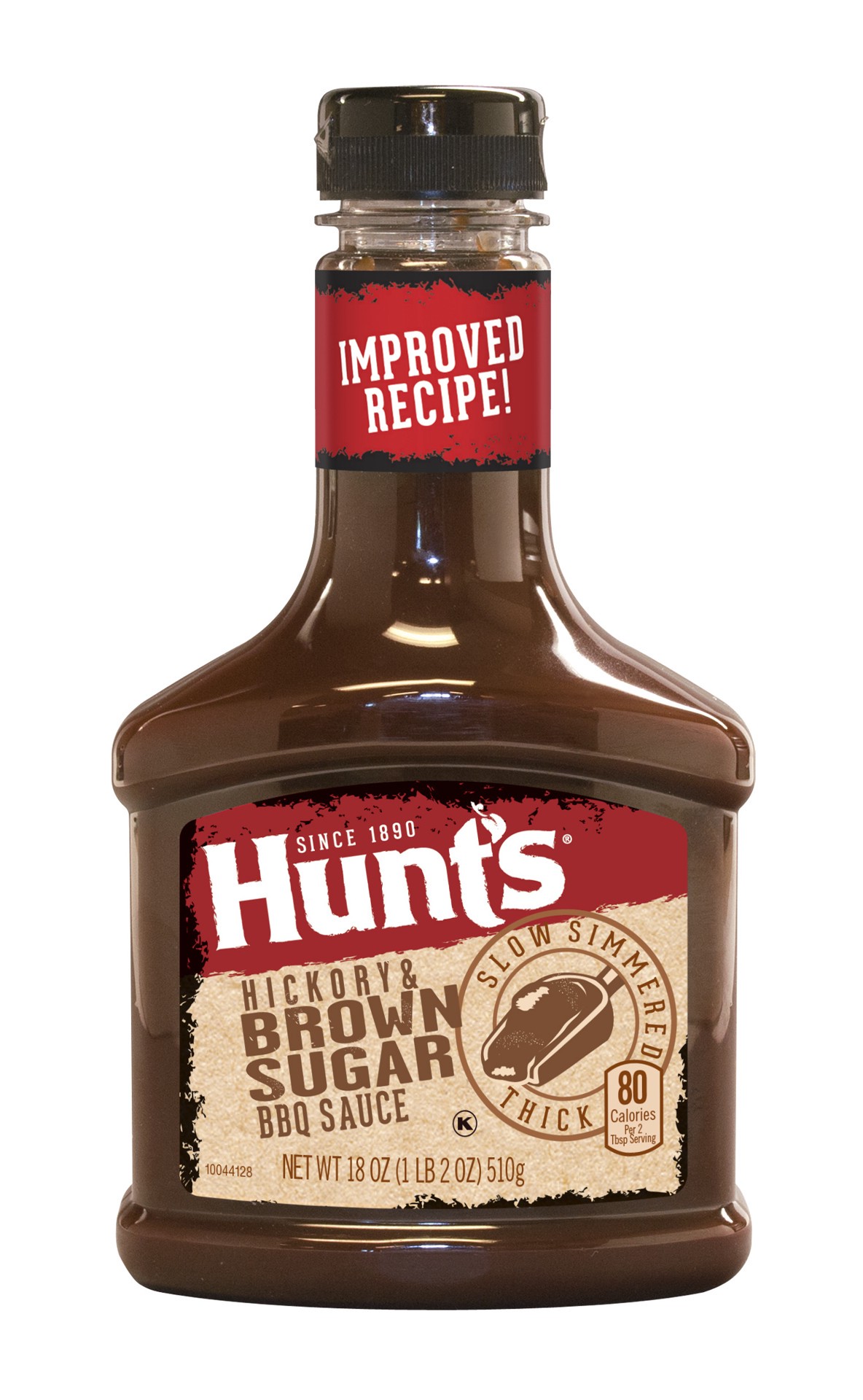 slide 1 of 2, Hunt's Hickory & Brown Sugar BBQ Sauce, 18 oz, 18 oz