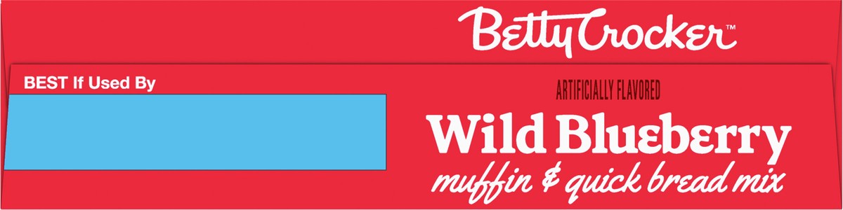 slide 12 of 12, Betty Crocker Wild Blueberry Muffin and Quick Bread Mix, 16.9 oz., 16.9 fl oz