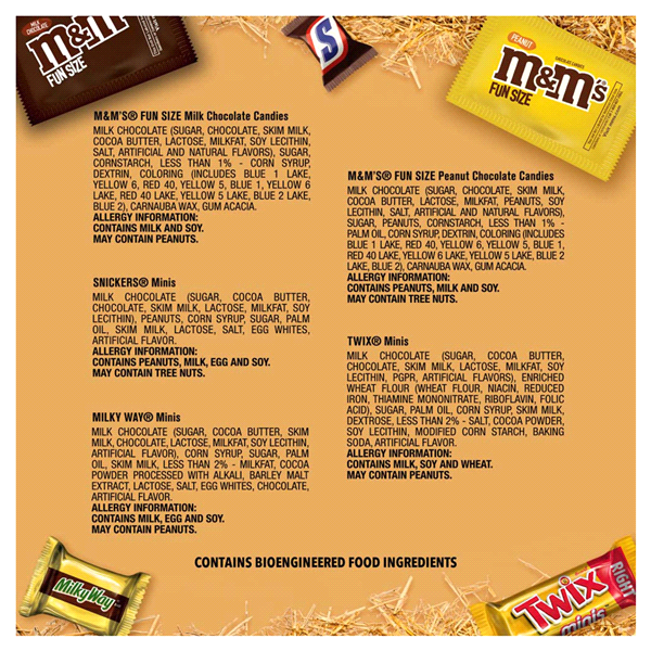 slide 4 of 29, Mars Mix Milky Way Twix M&Ms Snickers Halloween Candy Variety Bag, 135 ct