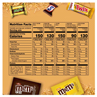 slide 12 of 29, Mars Mix Milky Way Twix M&Ms Snickers Halloween Candy Variety Bag, 135 ct