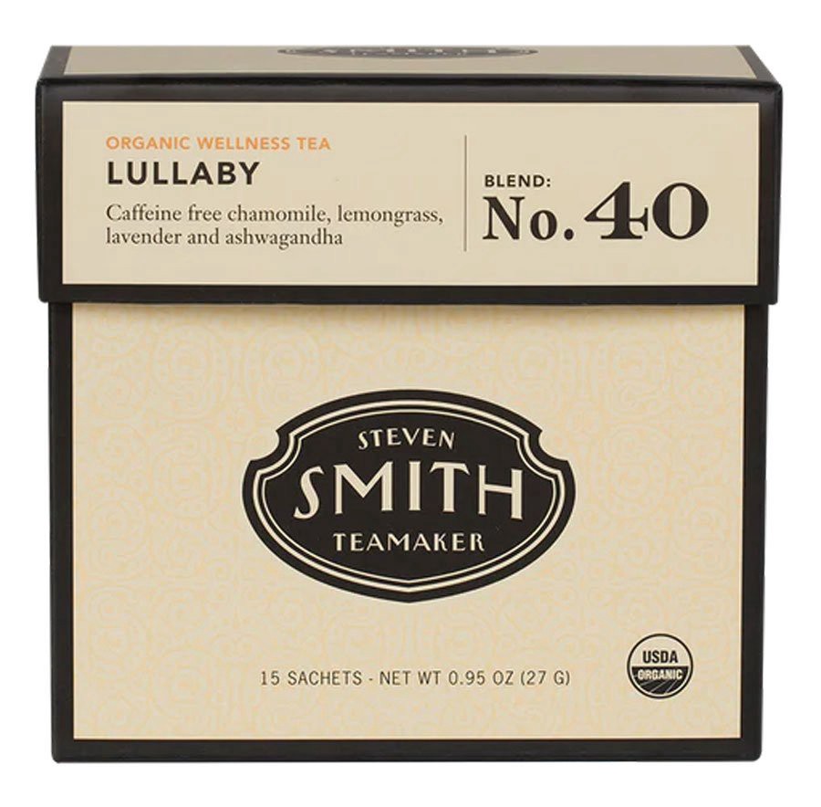 slide 1 of 1, Steven Smith Teamaker Lullaby Caffeine-Free Organic Wellness Tea, 15 ct