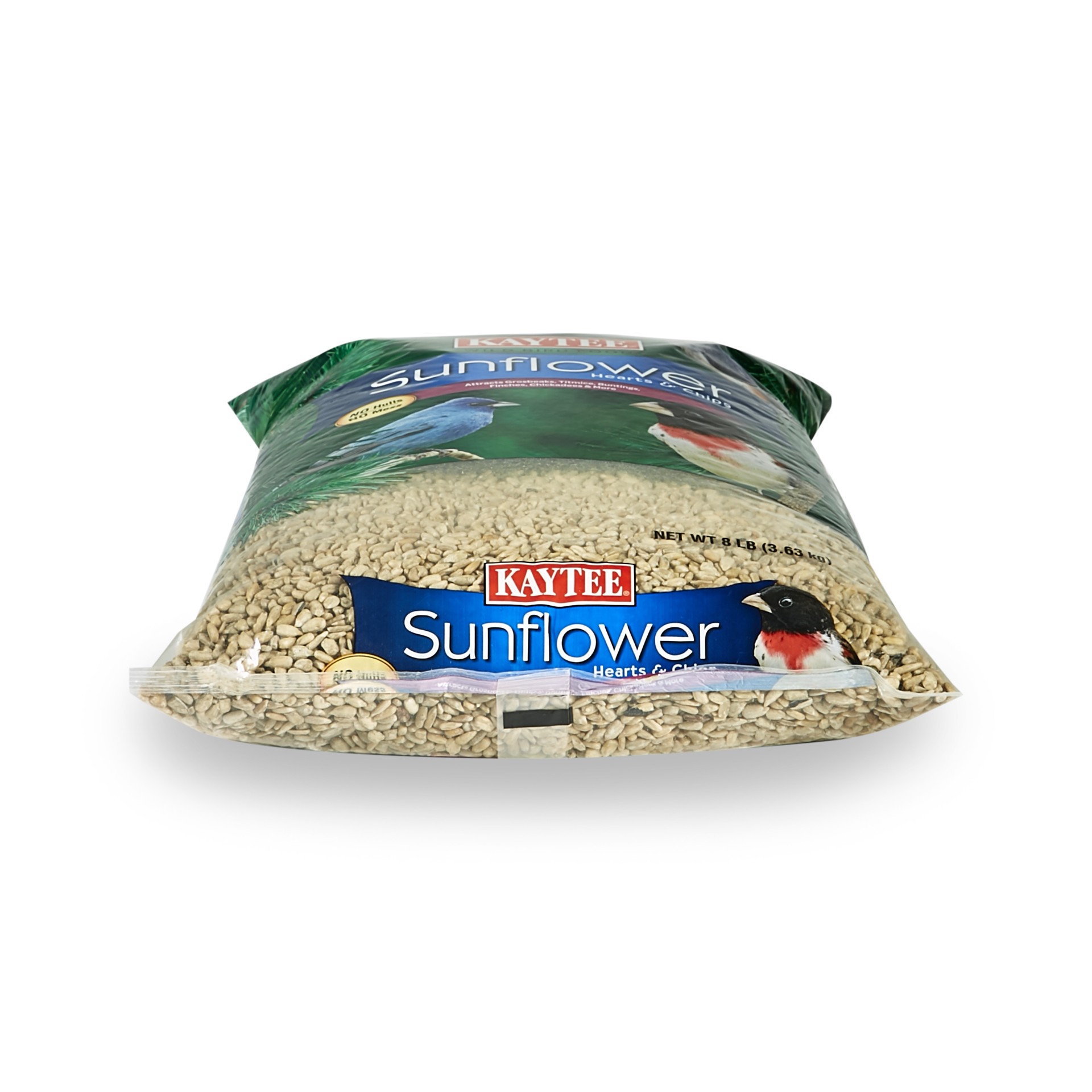 slide 2 of 5, Kaytee Sunflower Hearts & Chips Wild Bird Food 8 lb, 1 ct