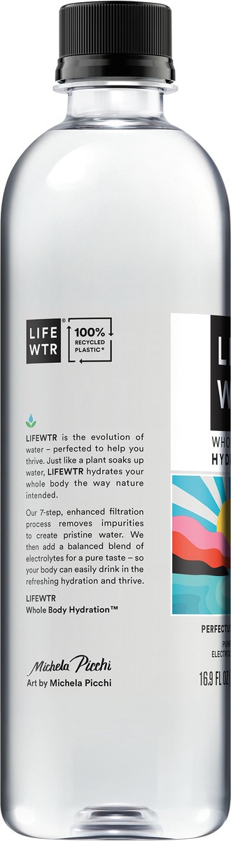 slide 2 of 5, LIFEWTR Purified Water - 16.9 fl oz, 16.9 fl oz