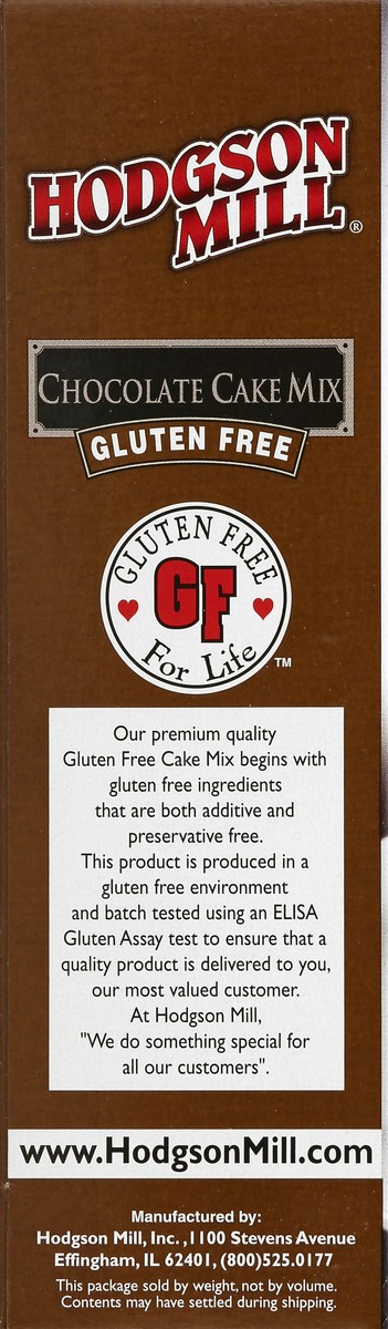 slide 4 of 4, Hodgson Mill Gluten Free Chocolate Cake Mix, 15 oz