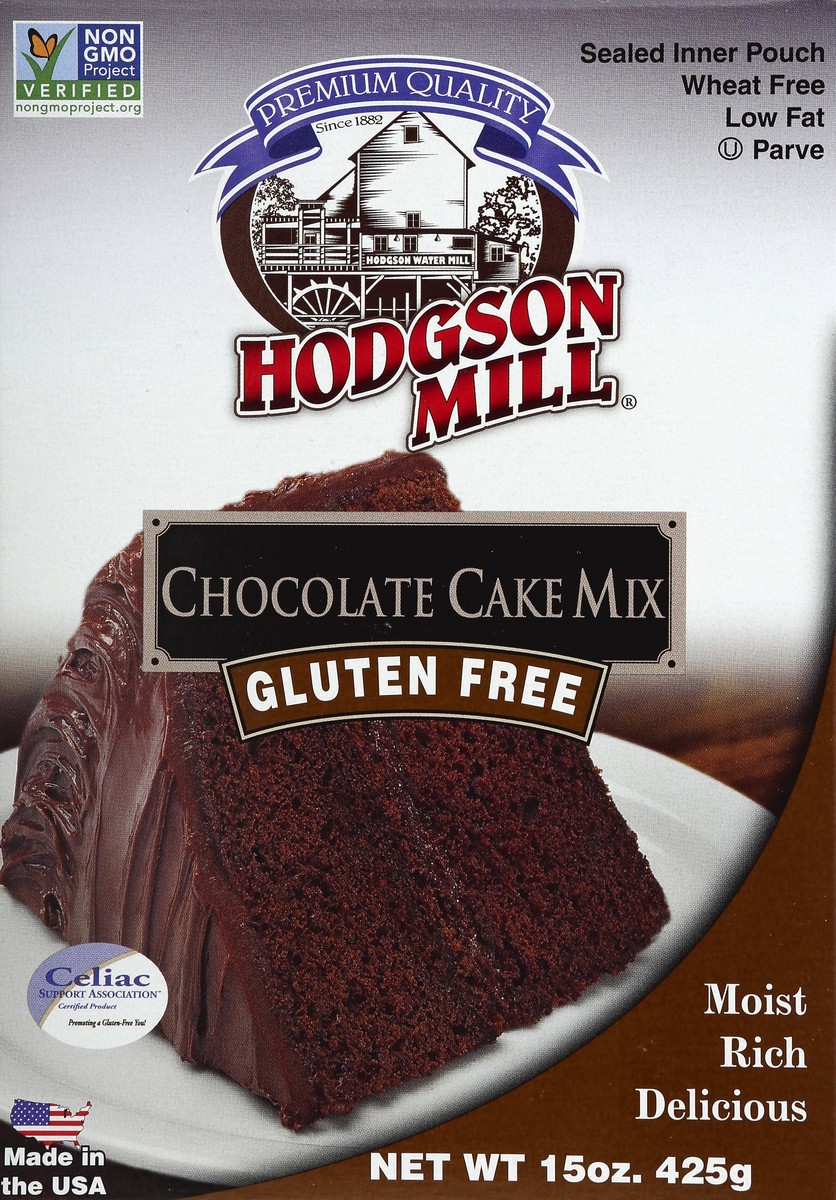 slide 3 of 4, Hodgson Mill Gluten Free Chocolate Cake Mix, 15 oz