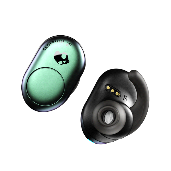 slide 1 of 4, Skullcandy Push Wireless Earbuds - Psycho Tropical, 1 ct