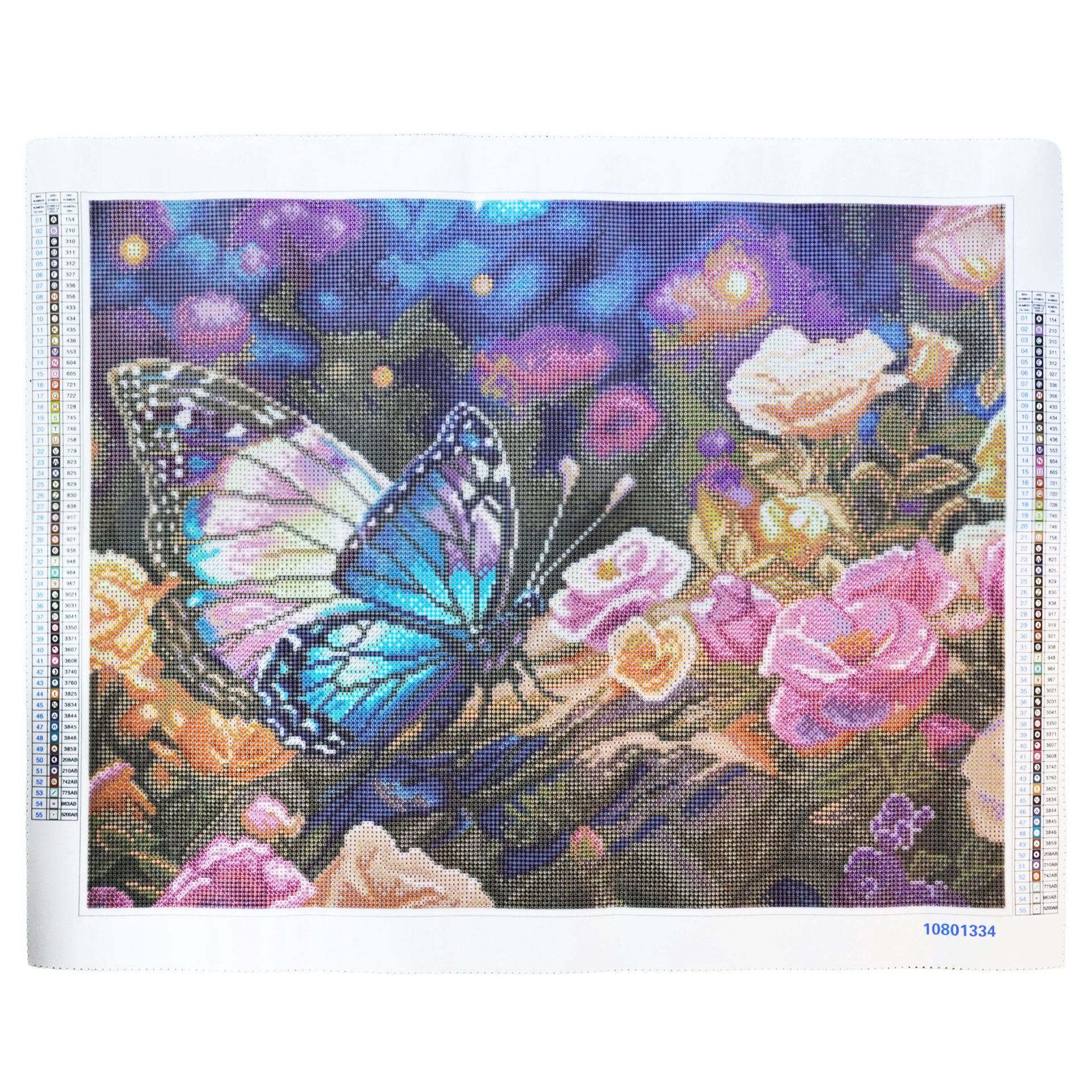 slide 4 of 4, 18" X 24" Butterfly Diamond Art Kit By Make Market, 18 in x 24 in