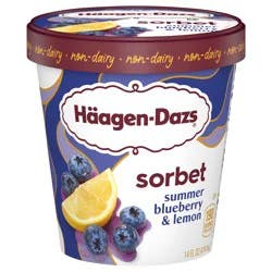 Häagen-Dazs Summer Blueberry & Lemon Sorbet 14 fl oz