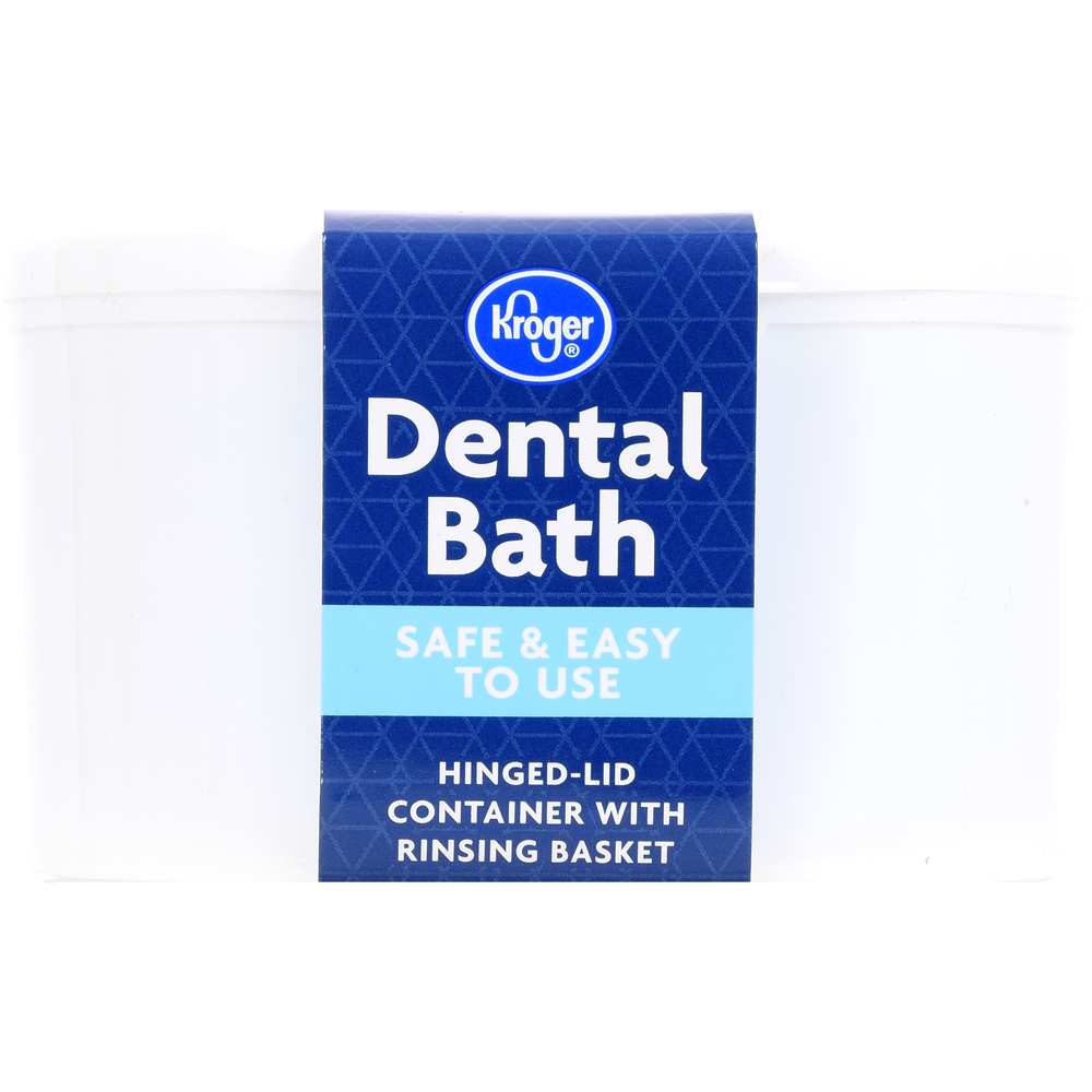 slide 1 of 1, Kroger Dental Bath - Safe & Easy To Use, 1 ct
