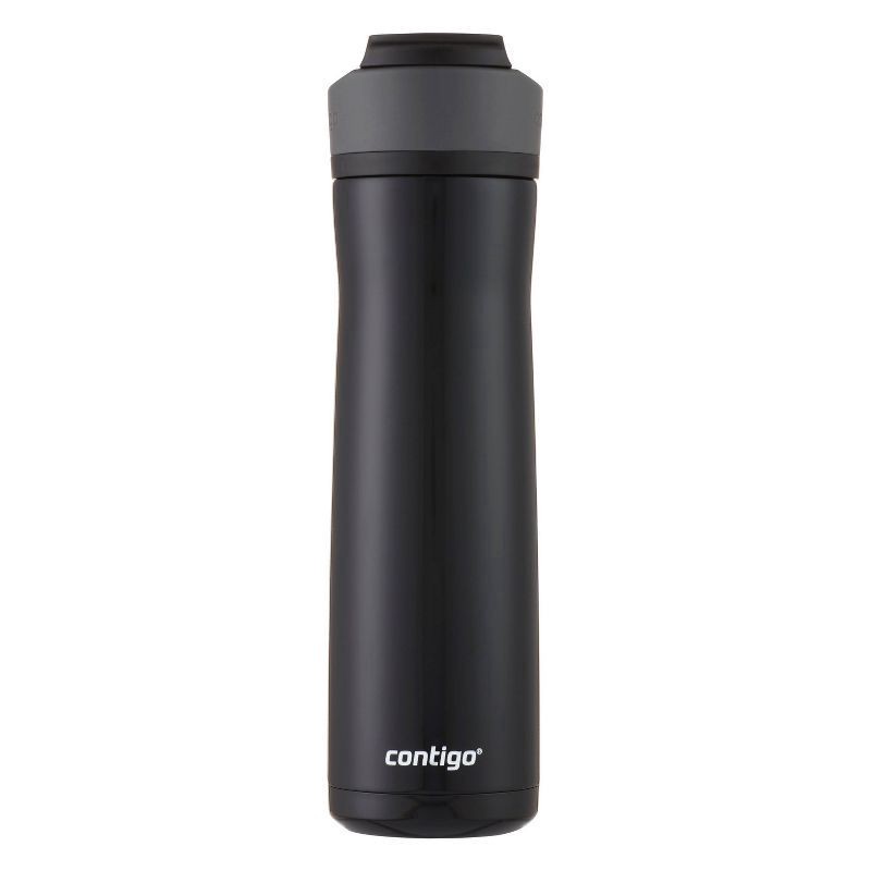 slide 5 of 13, Contigo ASHLAND CHILL 2.0 Stainless Steel Water Bottle with AUTOSPOUT Lid, Licorice, 24 oz