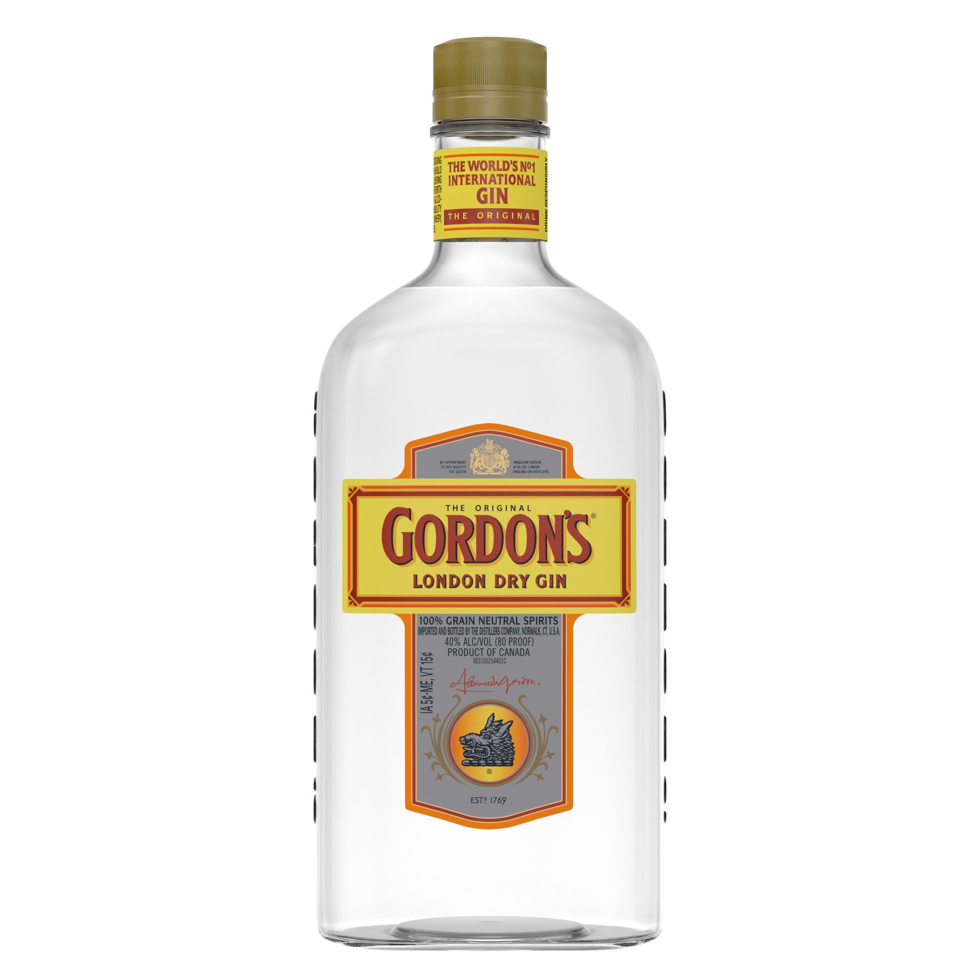 slide 1 of 4, Gordon's London Dry Gin, 750 mL Glass Bottle, 750 ml