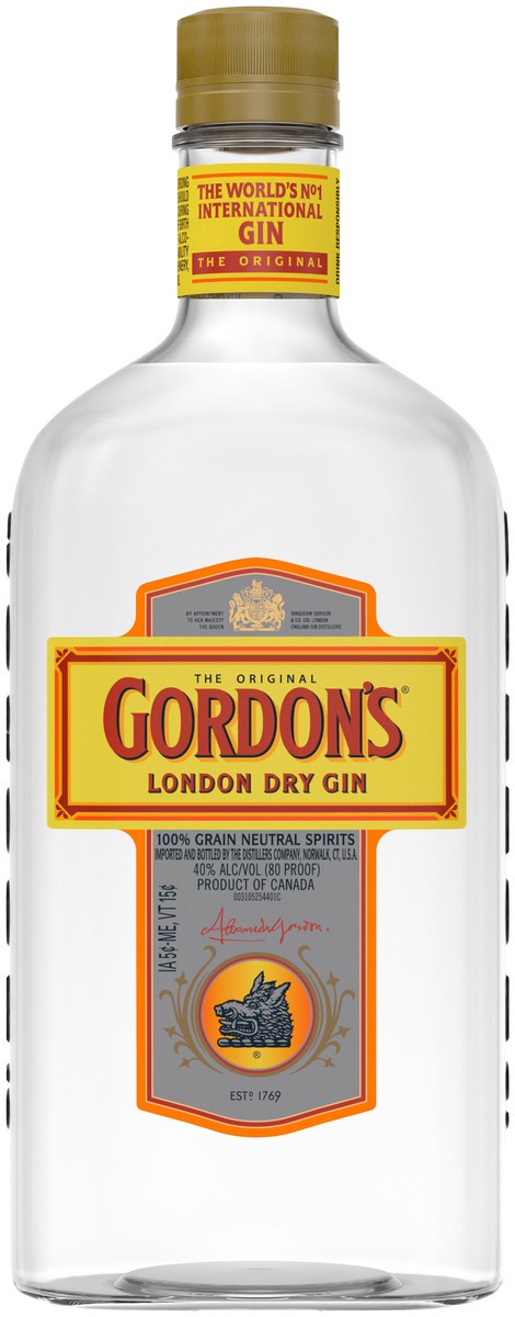 slide 1 of 4, Gordon's London Dry Gin, 750 mL Glass Bottle, 750 ml