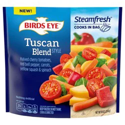 Birds Eye Tuscan Style Blend, Frozen Vegetables, 10 oz. Bag