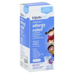 Equaline Allerfy Relief Child Grape