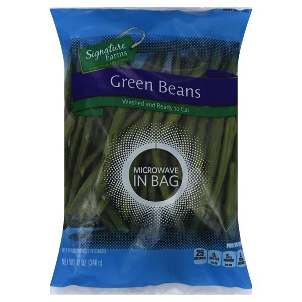 slide 1 of 1, Signature Farms Green Beans, 
