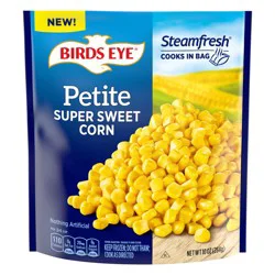 Birds Eye Petite Super Sweet Corn, Frozen Vegetables, 10 oz. Bag