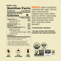 slide 6 of 7, Remedy kombucha, mango passion - 11.2 fl oz, 11.2 fl oz